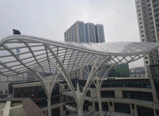 怎么做好膜結構車棚隔熱措施？
